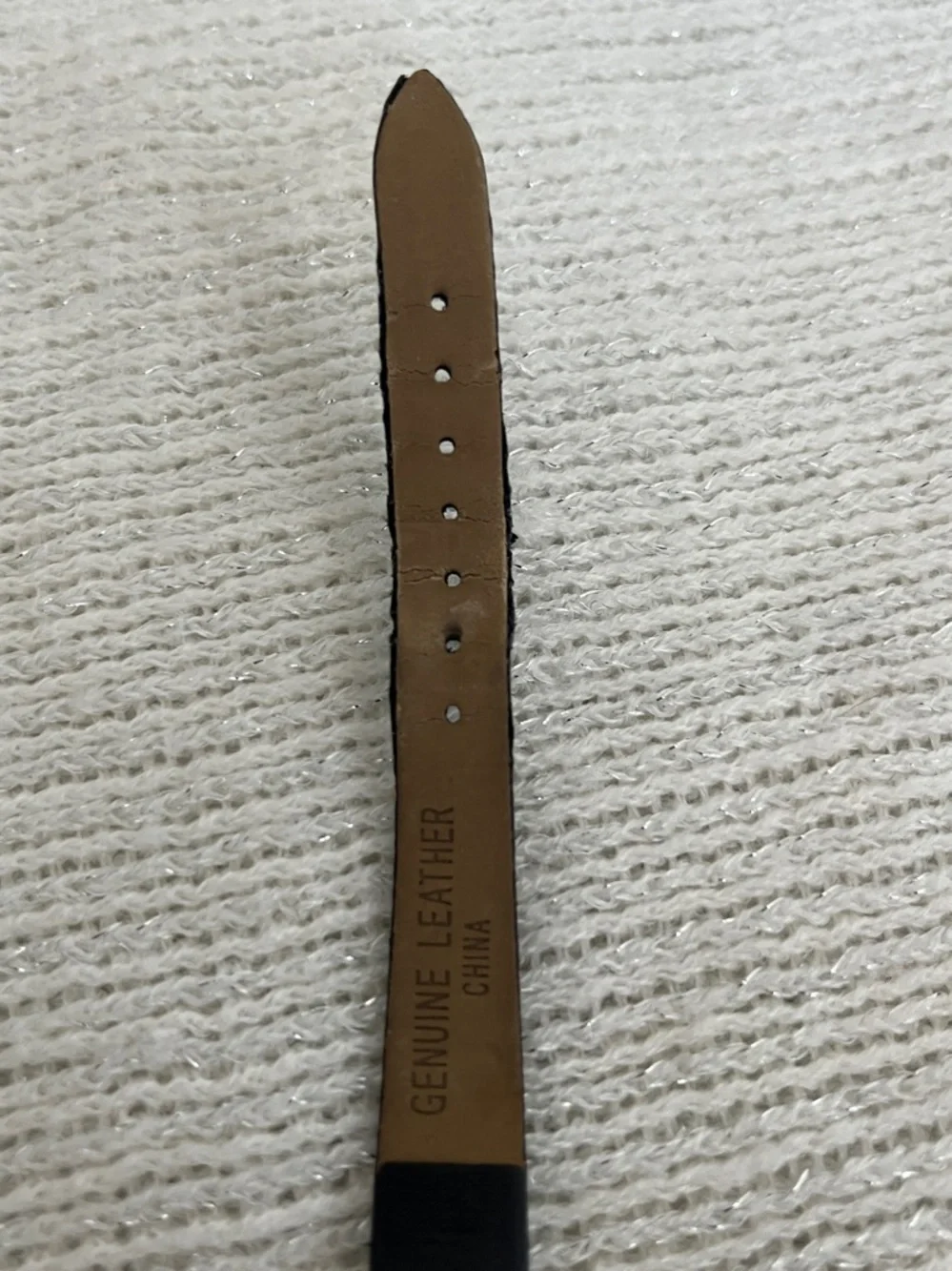 Vintage 2007 Betty Boop Black Leather Strap Wristwatch with Gold Accents - Picture 7 of 9